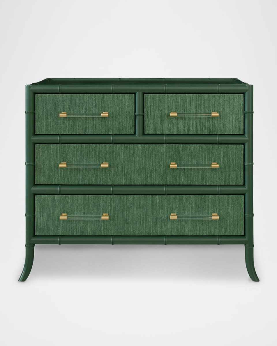 Beckett 4-Drawer Chest, Green